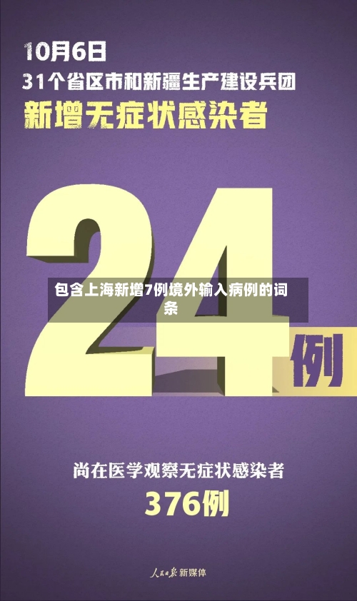 包含上海新增7例境外输入病例的词条-第1张图片
