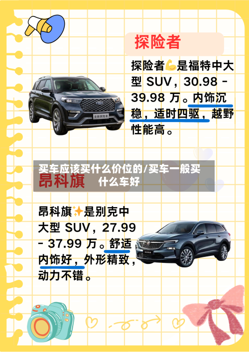 买车应该买什么价位的/买车一般买什么车好-第1张图片