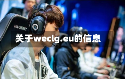 关于weclg.eu的信息-第1张图片