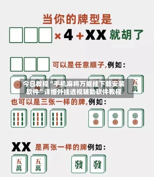 今日教程“手机麻将万能挂下载安装软件”详细外挂透视辅助软件教程-第1张图片