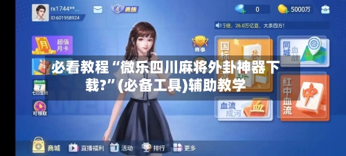 必看教程“微乐四川麻将外卦神器下载?”(必备工具)辅助教学-第3张图片