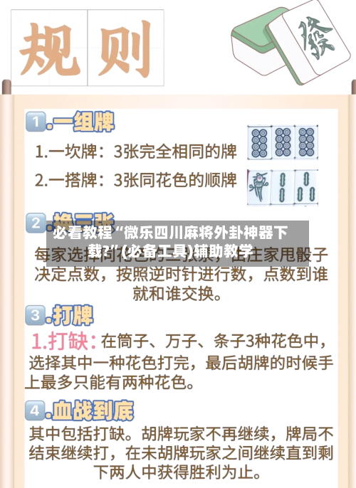 必看教程“微乐四川麻将外卦神器下载?	”(必备工具)辅助教学-第1张图片