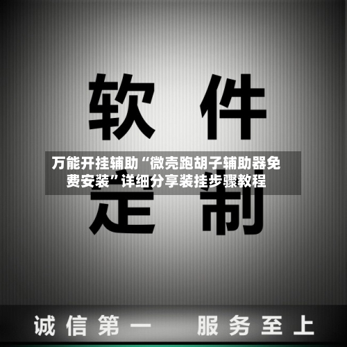 万能开挂辅助“微壳跑胡子辅助器免费安装	”详细分享装挂步骤教程-第2张图片