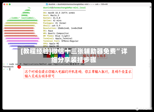 [教程经验]微信十三张辅助器免费”详细分享装挂步骤-第2张图片