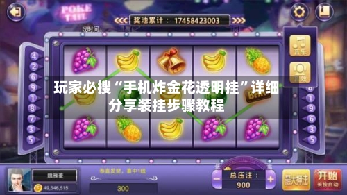 玩家必搜“手机炸金花透明挂	”详细分享装挂步骤教程-第1张图片