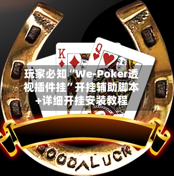 玩家必知“We-Poker透视插件挂”开挂辅助脚本+详细开挂安装教程-第1张图片