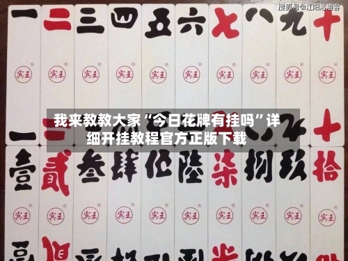我来教教大家“今日花牌有挂吗”详细开挂教程官方正版下载-第2张图片