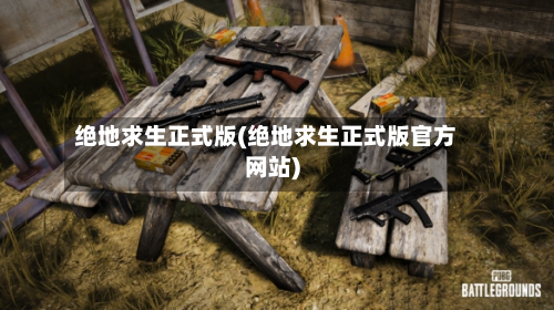 绝地求生正式版(绝地求生正式版官方网站)-第2张图片