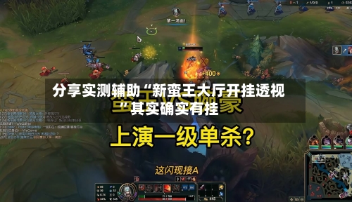 分享实测辅助“新蛮王大厅开挂透视”其实确实有挂-第3张图片
