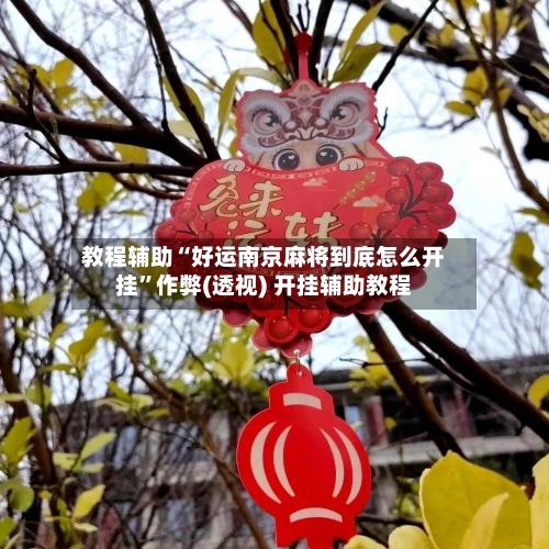 教程辅助“好运南京麻将到底怎么开挂”作弊(透视) 开挂辅助教程-第1张图片