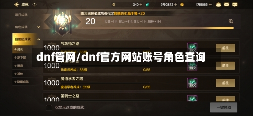 dnf管网/dnf官方网站账号角色查询-第1张图片