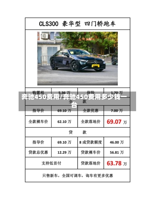 奔驰450费用/奔驰450费用多少钱一台-第2张图片