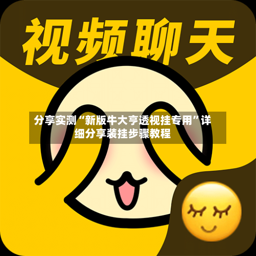 分享实测“新版牛大亨透视挂专用	”详细分享装挂步骤教程-第1张图片