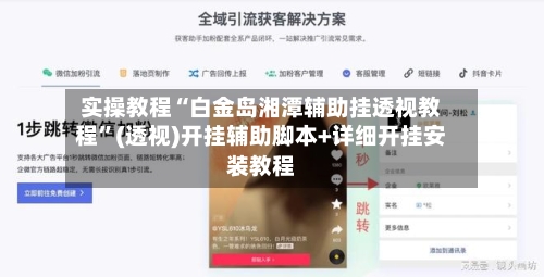 实操教程“白金岛湘潭辅助挂透视教程	”(透视)开挂辅助脚本+详细开挂安装教程-第1张图片