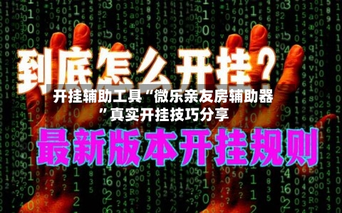 开挂辅助工具“微乐亲友房辅助器”真实开挂技巧分享-第2张图片