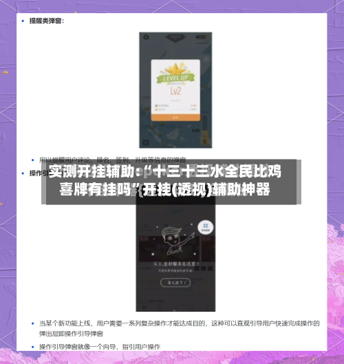 实测开挂辅助:“十三十三水全民比鸡喜牌有挂吗”开挂(透视)辅助神器-第1张图片