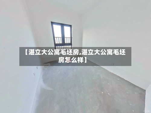 【湛立大公寓毛坯房,湛立大公寓毛坯房怎么样】-第3张图片