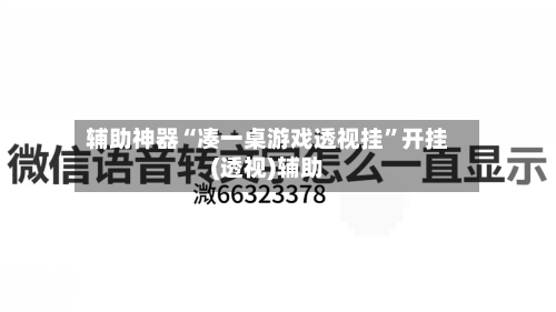 辅助神器“凑一桌游戏透视挂”开挂(透视)辅助-第1张图片