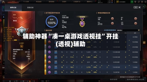 辅助神器“凑一桌游戏透视挂	”开挂(透视)辅助-第3张图片