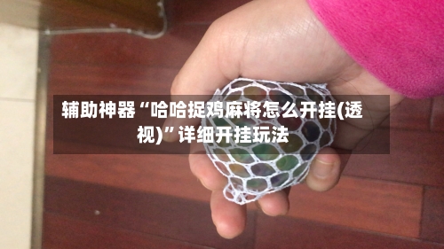 辅助神器“哈哈捉鸡麻将怎么开挂(透视)”详细开挂玩法-第1张图片