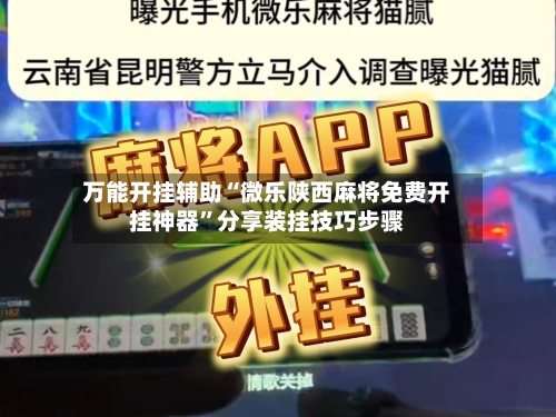 万能开挂辅助“微乐陕西麻将免费开挂神器”分享装挂技巧步骤-第2张图片