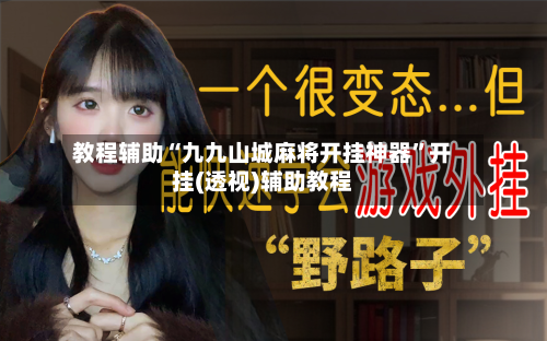 教程辅助“九九山城麻将开挂神器	”开挂(透视)辅助教程-第1张图片