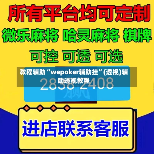 教程辅助“wepoker辅助挂”(透视)辅助透视教程-第2张图片