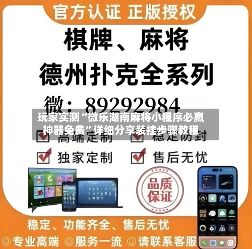 玩家实测“微乐湖南麻将小程序必赢神器免费”详细分享装挂步骤教程-第2张图片