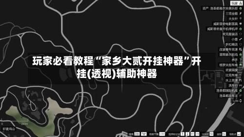 玩家必看教程“家乡大贰开挂神器”开挂(透视)辅助神器-第2张图片