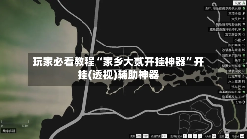 玩家必看教程“家乡大贰开挂神器”开挂(透视)辅助神器-第1张图片