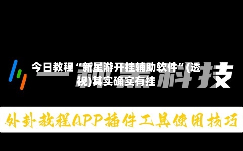 今日教程“新星游开挂辅助软件”(透视)其实确实有挂-第2张图片