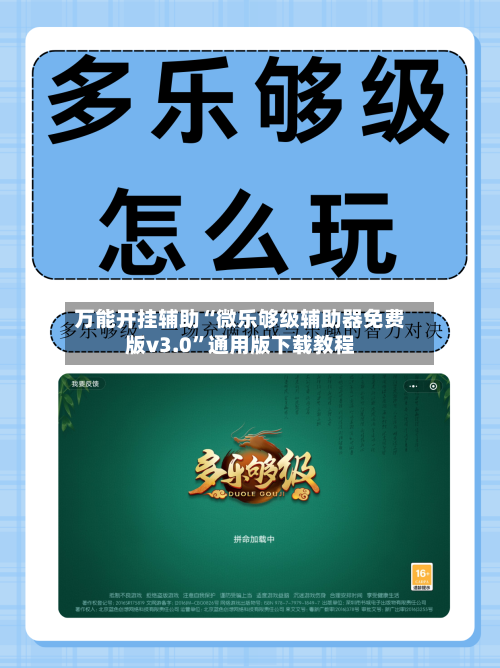 万能开挂辅助“微乐够级辅助器免费版v3.0	”通用版下载教程-第1张图片