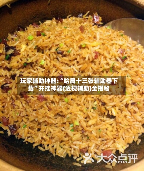 玩家辅助神器:“哈局十三张辅助器下载”开挂神器{透视辅助}全揭秘-第1张图片