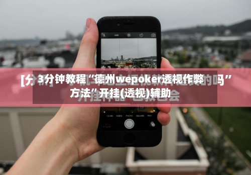 3分钟教程“德州wepoker透视作弊方法”开挂(透视)辅助-第1张图片