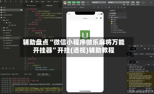 辅助盘点“微信小程序微乐麻将万能开挂器”开挂(透视)辅助教程-第3张图片