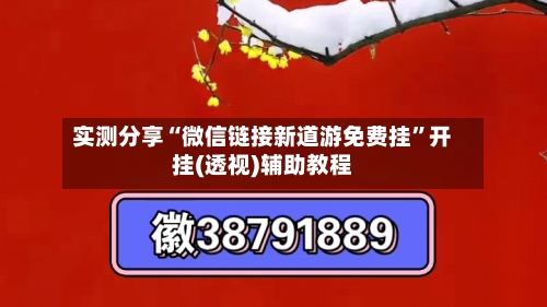 实测分享“微信链接新道游免费挂	”开挂(透视)辅助教程-第1张图片