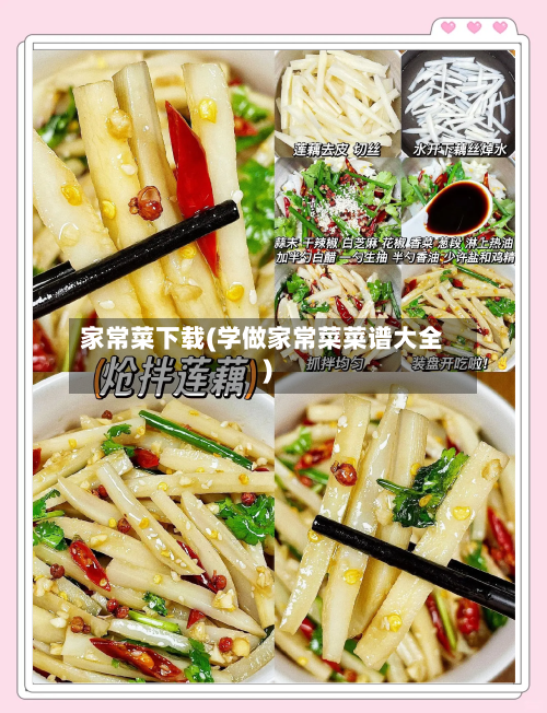 家常菜下载(学做家常菜菜谱大全)-第3张图片