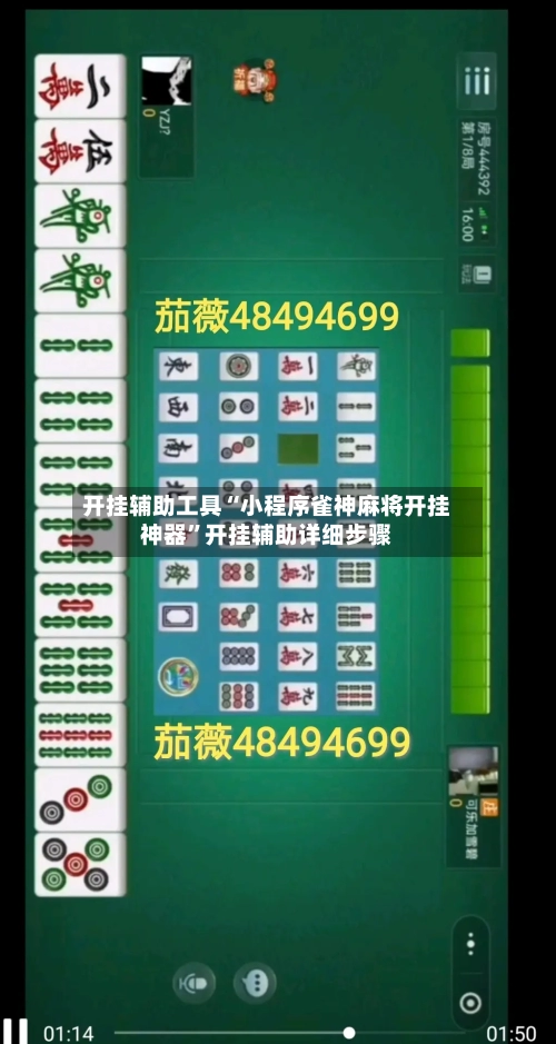 开挂辅助工具“小程序雀神麻将开挂神器”开挂辅助详细步骤-第3张图片
