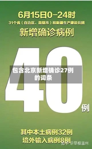 包含北京新增确诊27例的词条-第1张图片