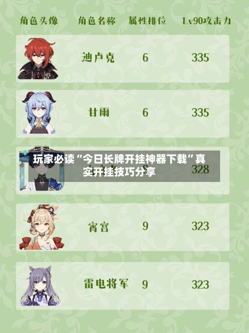 玩家必读“今日长牌开挂神器下载”真实开挂技巧分享-第1张图片