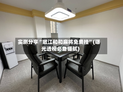 实测分享“嫩江和和麻将免费挂	”(曝光透视必备猫腻)-第1张图片