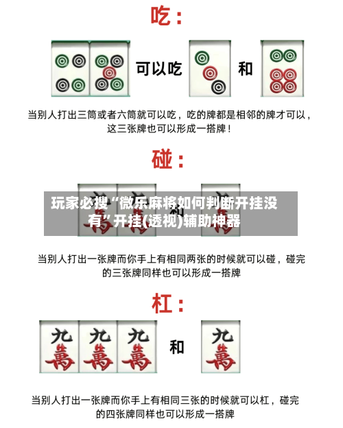 玩家必搜“微乐麻将如何判断开挂没有”开挂(透视)辅助神器-第1张图片