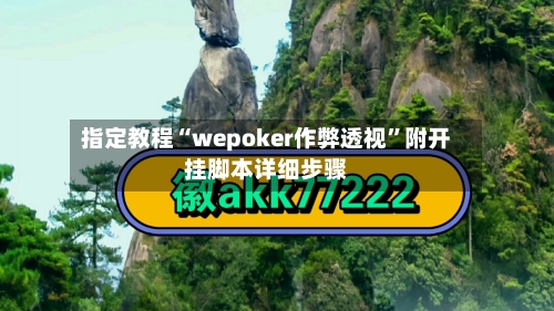 指定教程“wepoker作弊透视”附开挂脚本详细步骤-第1张图片