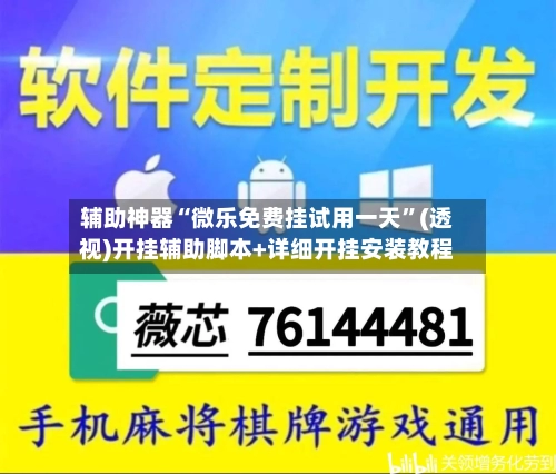 辅助神器“微乐免费挂试用一天	”(透视)开挂辅助脚本+详细开挂安装教程-第1张图片
