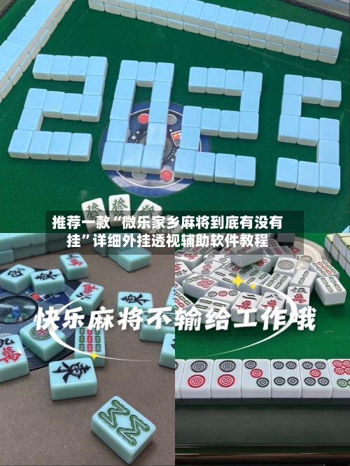 推荐一款“微乐家乡麻将到底有没有挂”详细外挂透视辅助软件教程-第1张图片