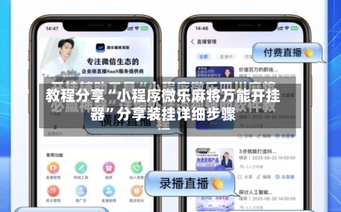 教程分享“小程序微乐麻将万能开挂器”分享装挂详细步骤-第1张图片