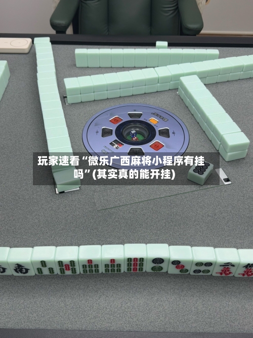 玩家速看“微乐广西麻将小程序有挂吗	”(其实真的能开挂)-第1张图片