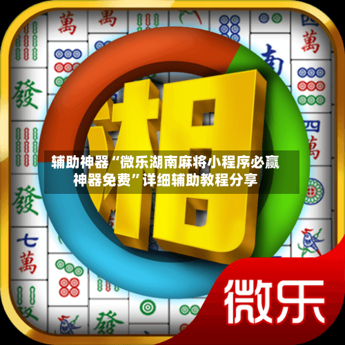辅助神器“微乐湖南麻将小程序必赢神器免费”详细辅助教程分享-第1张图片