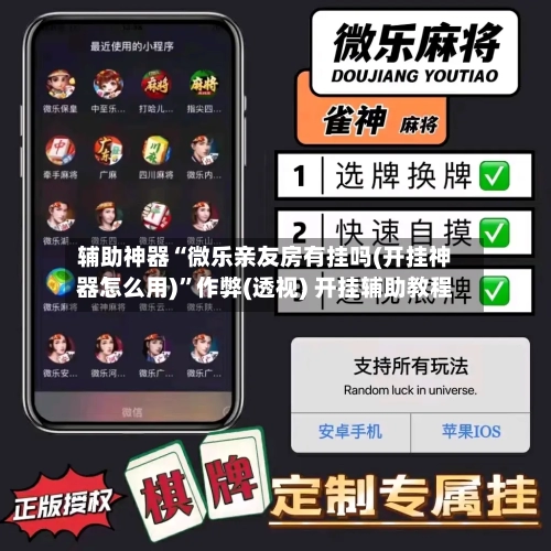 辅助神器“微乐亲友房有挂吗(开挂神器怎么用)”作弊(透视) 开挂辅助教程-第1张图片