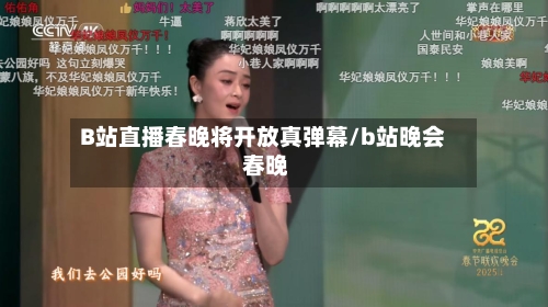B站直播春晚将开放真弹幕/b站晚会 春晚-第1张图片